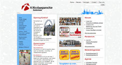 Desktop Screenshot of nicolaasparochiezoetermeer.nl